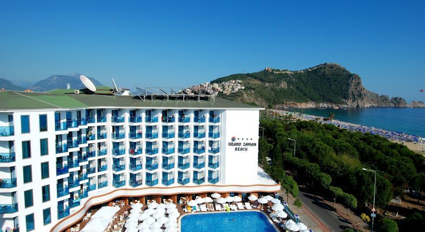 Grand Zaman Beach Hotel Alanya Exterior photo
